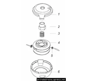 Косильна головка автомат Treszer КГ-1240