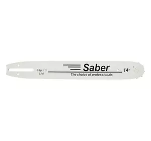 Шина SABER -3/8"LP -1,3мм -35см -52в.л. Шина SABER -3/8"LP -1,3мм -35см -52в.л.