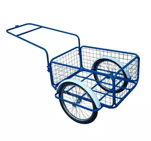 Велопричіп вантажний з причіпним пристроєм та контейнером ВП-К Велопричіп вантажний з причіпним пристроєм та контейнером ВП-К