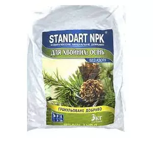 Добриво Standart NPK для хвойних осінь 1 кг Добриво Standart NPK для хвойних осінь 1 кг