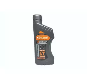 Олія 10W-40 для 4-х тактних двигунів 1л Sturm MOS-4T-1L Олія 10W-40 для 4-х тактних двигунів 1л Sturm MOS-4T-1L