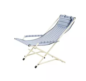 Крісло «Гойдалка» d20 мм (текстилен блакитна смужка) Крісло «Гойдалка» d20 мм (текстилен блакитна смужка)