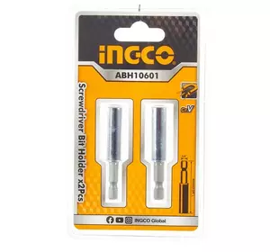 Тримач для біт магнітний 1/4"×60 мм, 2 шт. блістер INGCO Тримач для біт магнітний 1/4"×60 мм, 2 шт. блістер INGCO