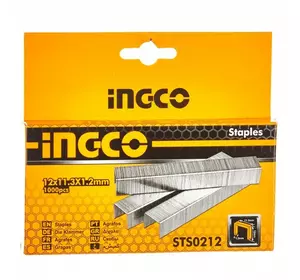 Скобі для степлера тип-140 12×1,2 мм 1000 шт Скобі для степлера тип-140 12×1,2 мм 1000 шт