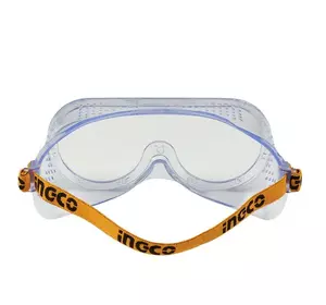 Окуляри захисні закриті (прозорі) INGCO