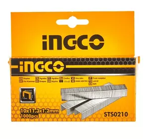 Скобі для степлера тип-140 10×1,2 мм 1000 шт Скобі для степлера тип-140 10×1,2 мм 1000 шт