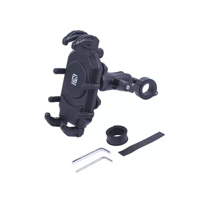 Держатель телефона ТАТА M26-C1 с противоударной и противоугонной конструкцией, с креплением на руль, Kewiq