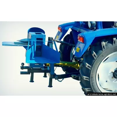 Подрібнювач гілок-дровокол до мінітрактора с ножами 1-стороньої заточки ДР 14