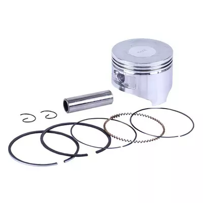 Поршневой комплект 77,00 мм ТАТА на бензиновый двигатель 177F генератора GN 5-6 KW, STD: 9 единиц