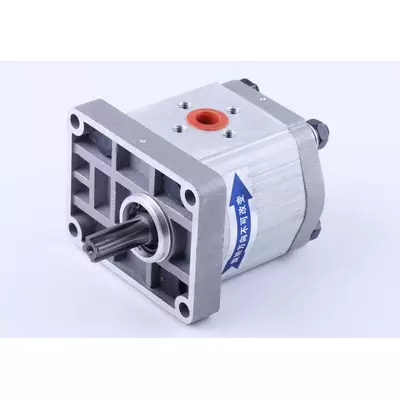 Насос шестеренчатый - 314 левый, шлиц, боковой выход