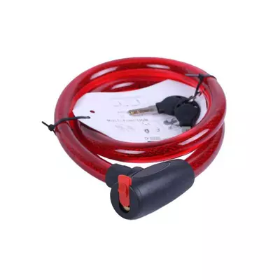 Замок противоугонный тросовый 22мм*1200мм (под ключ) ZX1242 ТАТА¶