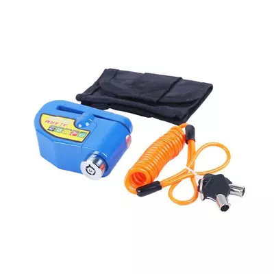 Замок противоугонный ZX7104 ТАТА на тормозной диск (звуковой)