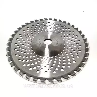 Ніж косильний вигнутий "тарілка"40 зубів з победітовими напайками