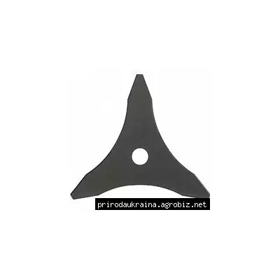 Косильный нож для мотокосы 3-х лепестковый крашеный