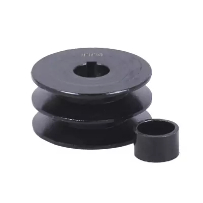 Шкив ремня 2 ручья под коленвал диаметр 25 мм - 177F - TTG