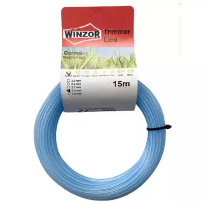 Леска косильная армированная круглая Winzor 3,0 мм(15 м)