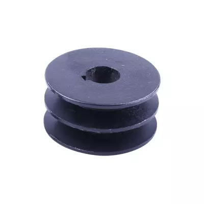 Шкив ремня 2 ручья под коленвал с диаметром 25 мм ТАТА на бензиновый двигатель 177F