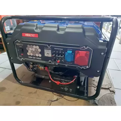 Генератор бензиновий 3-фазний LINE VIDI-GP-5500 зелектростартером