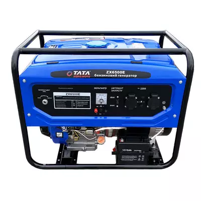 Генератор бензиновий  з електростартером TATA ZX6500E 5KW