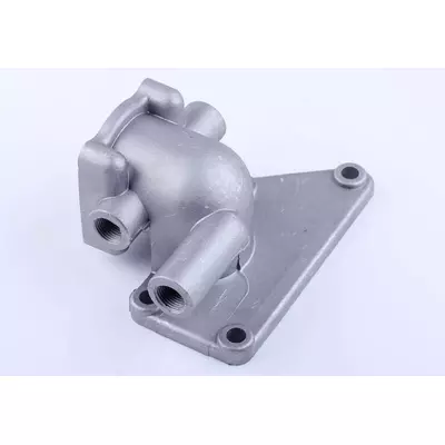 Корпус термостата ТАТА для трактора DongFeng 240/244, Foton 240/244, Jinma 240/244 с дизельным двигателем КМ385ВТ