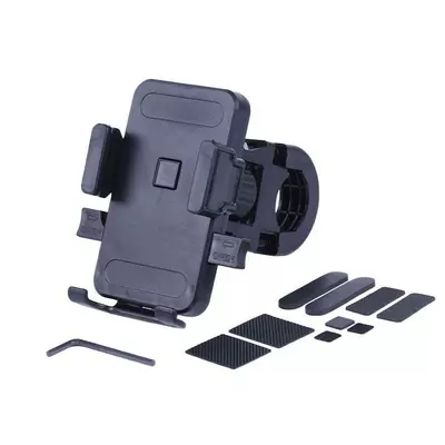 Держатель телефона HFCM-03 TATA (крепление на руль), пластик, черный