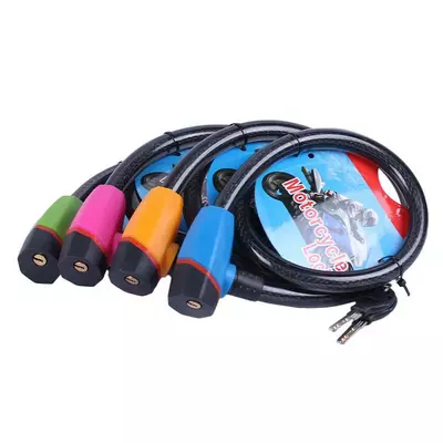 Замок противоугонный ZX1240 ТАТА, тросовый, 18мм*1000мм (под ключ)