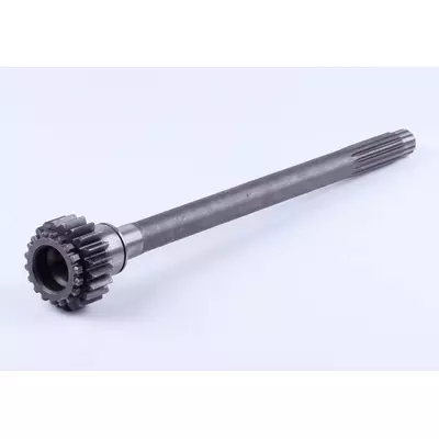 Вал первичный с шестерней L-375 мм Z-14/21/18 DongFeng 354/404