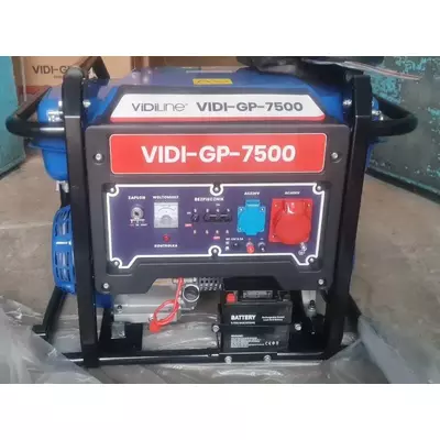 Генератор бензиновий 3-фазний LINE VIDI-GP-7500 з електростартером