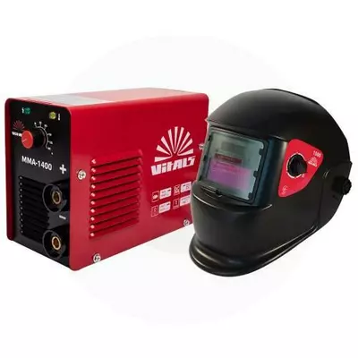 Комплект Зварювання Vitals MMA-1400 + Маска Vitals 1500 (1+1)